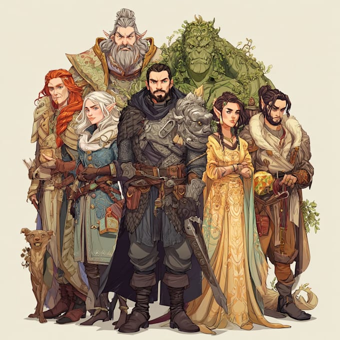 design an your dnd party