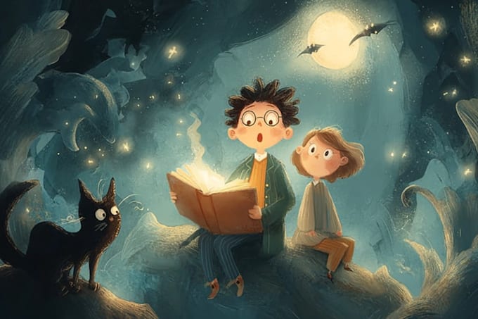 do children book traditional art