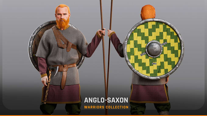 realistic character for games and movies