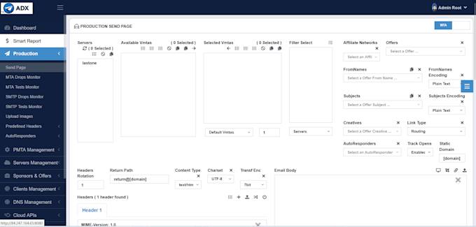 build a professional email marketing server iresponse vadx