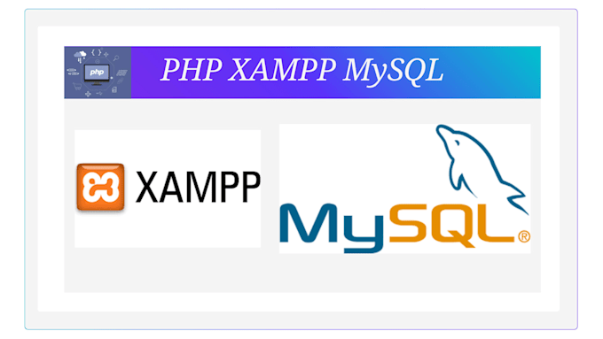 develop simple php project using xampp mysql