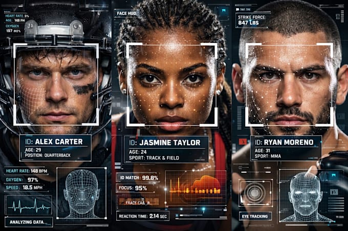 identify and track players using ai face recognition object detection