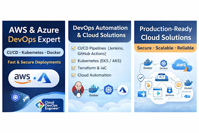 be your AWS, azure, kubernetes, and devops engineer