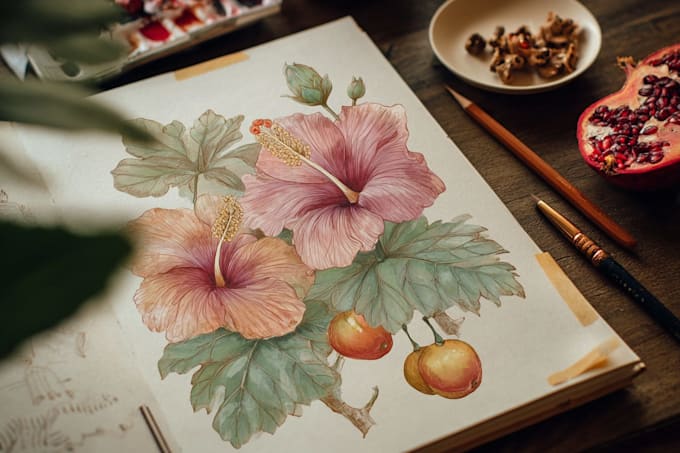 create your ideal botanical illustration