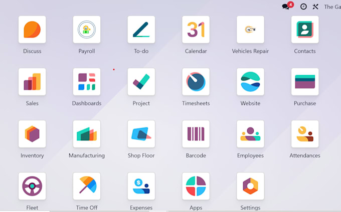 setup and customize odoo erp, accounting, crm and odoo website