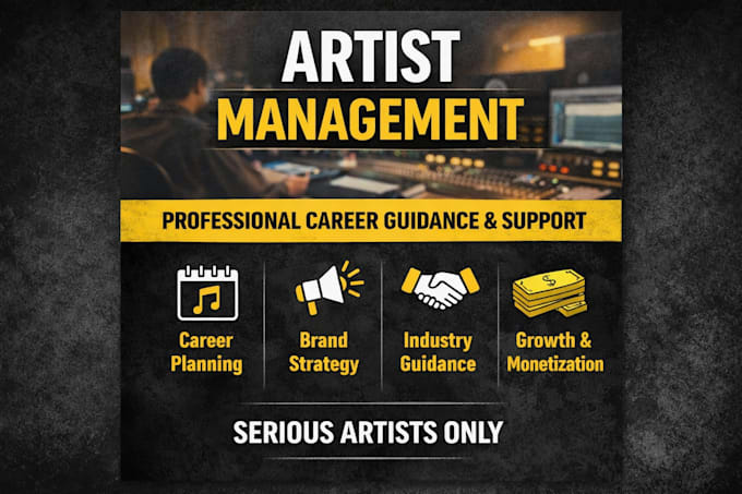 professionally manage and guide your music career