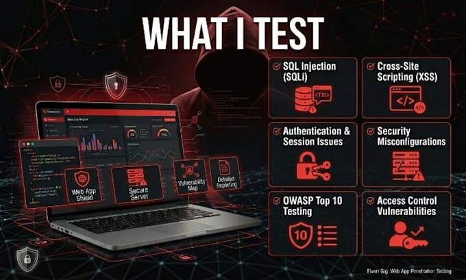 do professional web application penetration testing and security assessme
