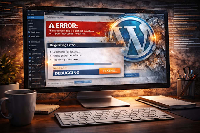 fix wordpress errors, bugs, and broken websites fast