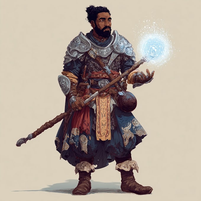 do  amazing  dnd character for you