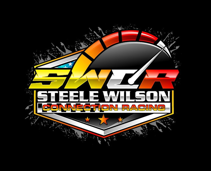 do racing logo with my creative thinking