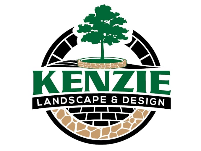 design a custom creative landscape logo