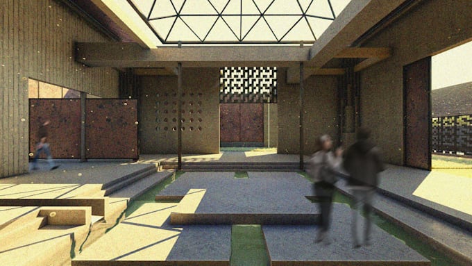 create realistic architectural 3d renders
