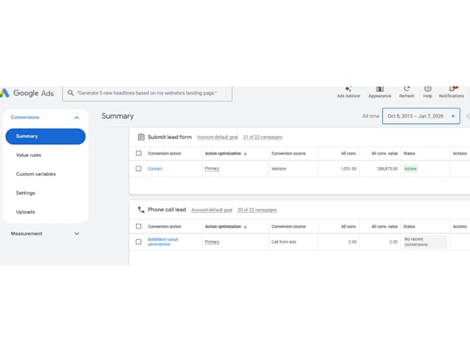 set up google ads conversion tracking, fix ads conversion tracking