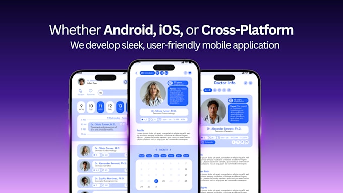 Mobile app development build mobile app developer flutter react native ...