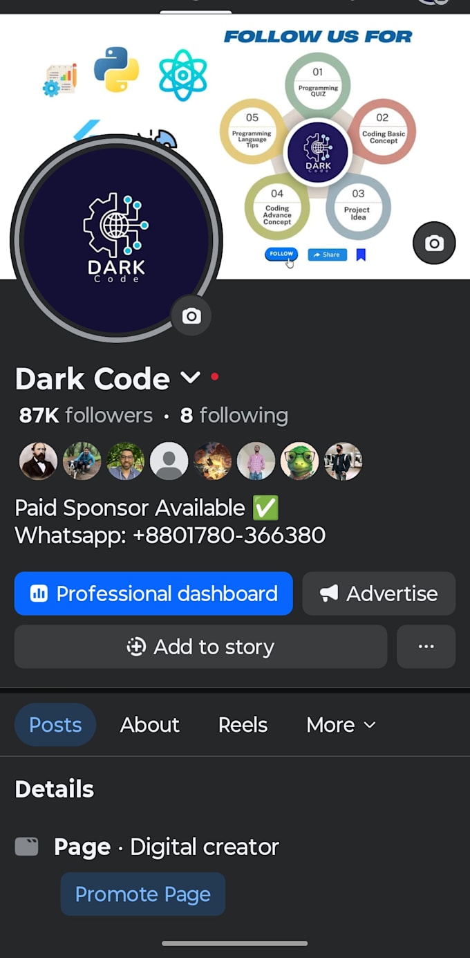 complete facebook page setup and management service