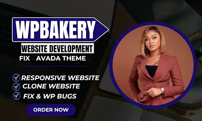 redesign wordpress website with divi using divi theme wpbakery and divi