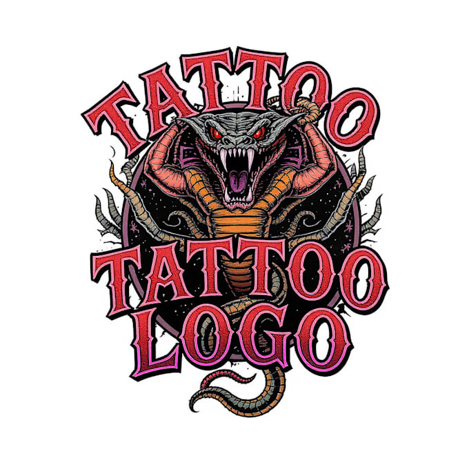 create a unique custom tattoo logo design