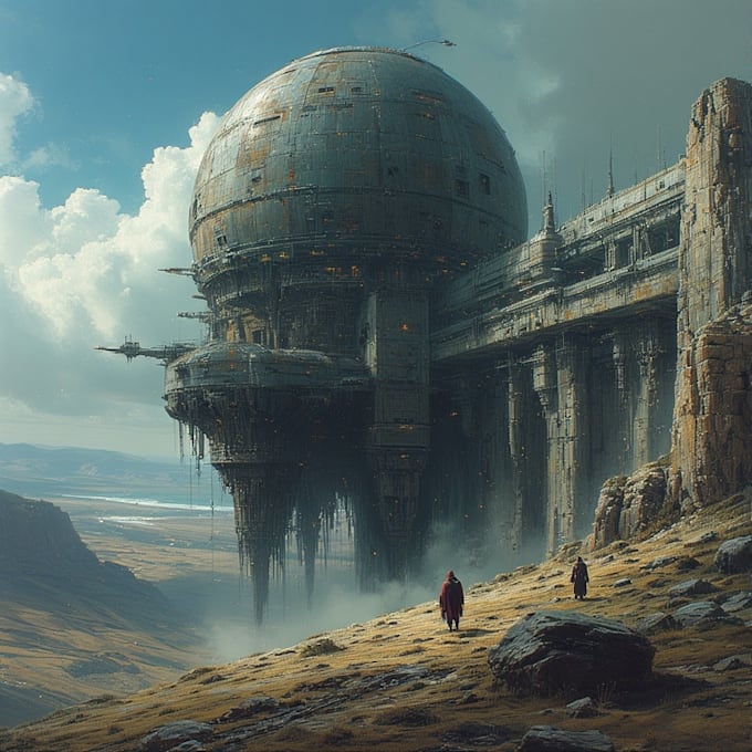 sci fi illustration and sci fi art