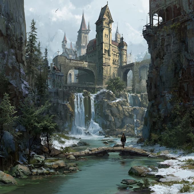 create environment concept art