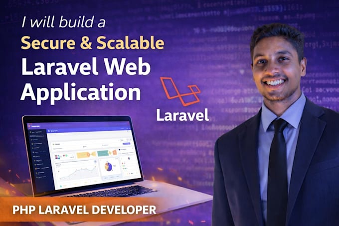 build secure and scalable laravel web application