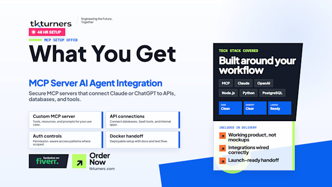 develop an mcp server and ai agent api integration for claude