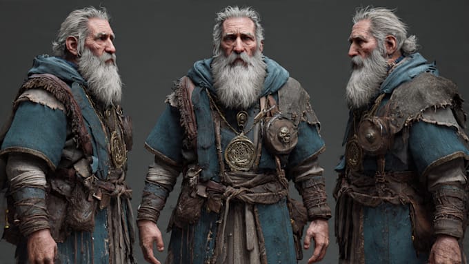 make a character for video games