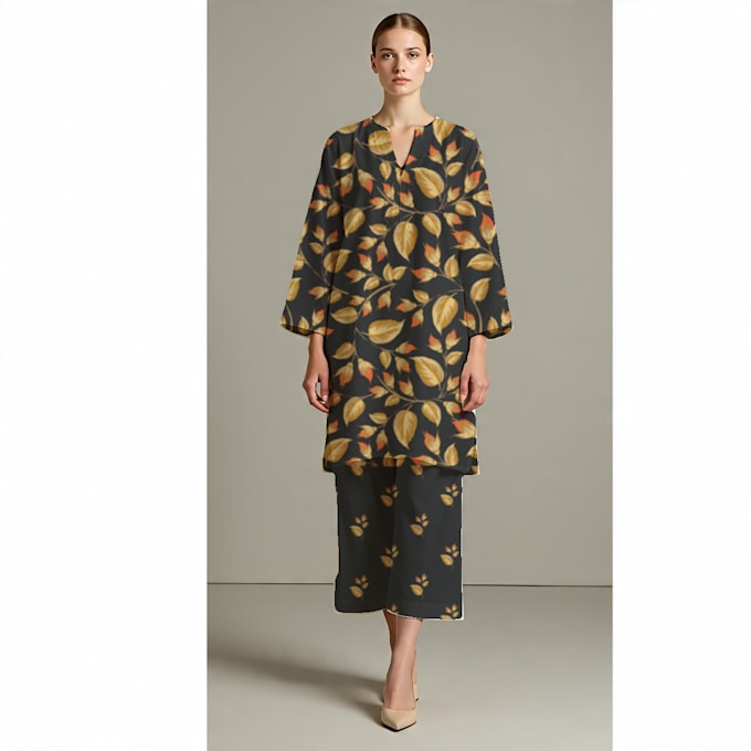 design seamless patterns for textile prints