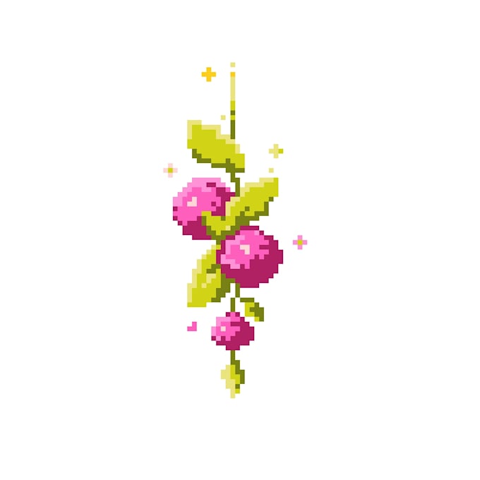 draw pixel loot, icons or characters