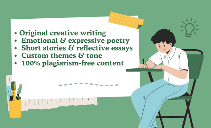 do creative writing for you