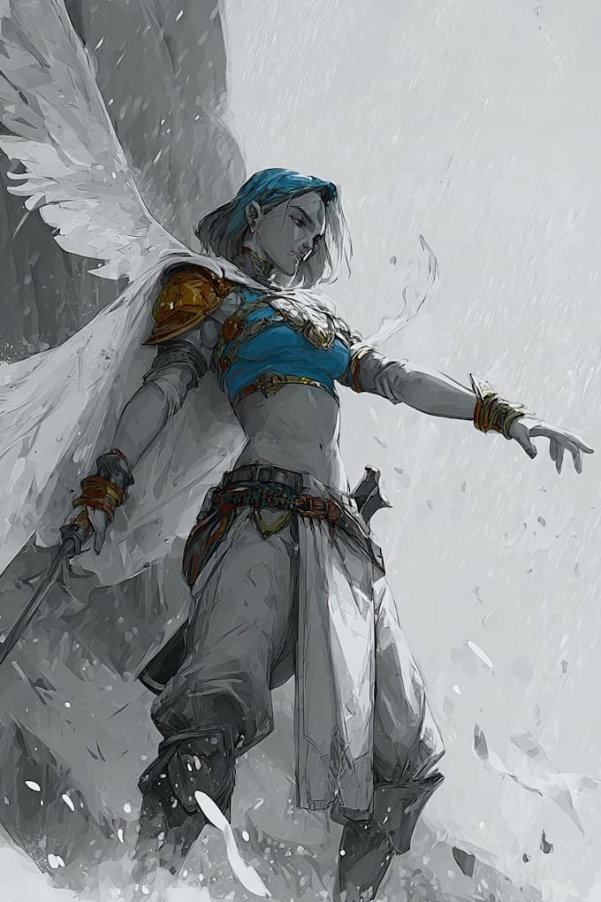 illustrate magical creatures fantasy beasts