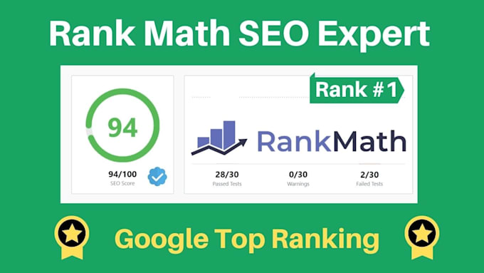setup rank math SEO plugin and optimize for 90 score