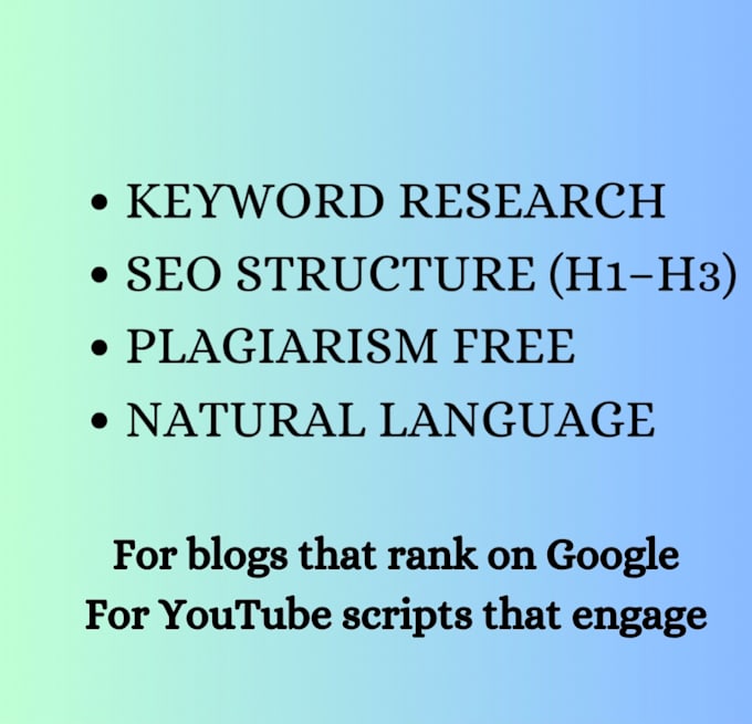 write SEO articles in english , hindi for blogs and websites