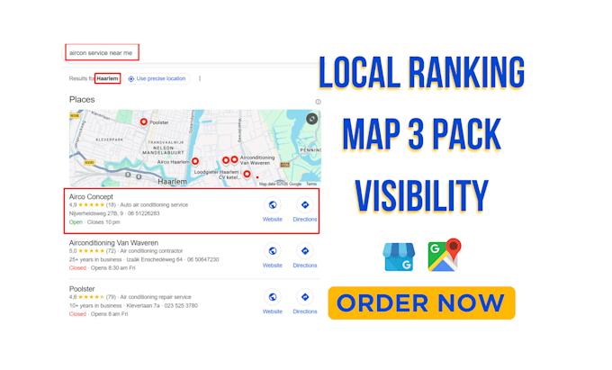 optimize google business profile for local search and map 3 pack ranking