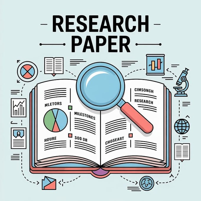 online research, study notes and information gathering