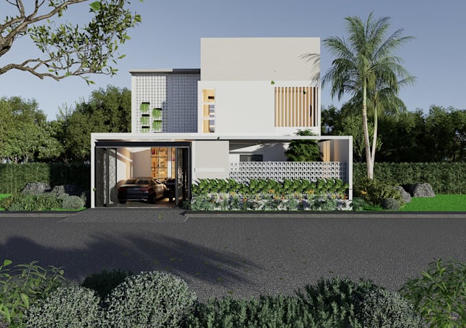 do 3d rendering for architecture and interior