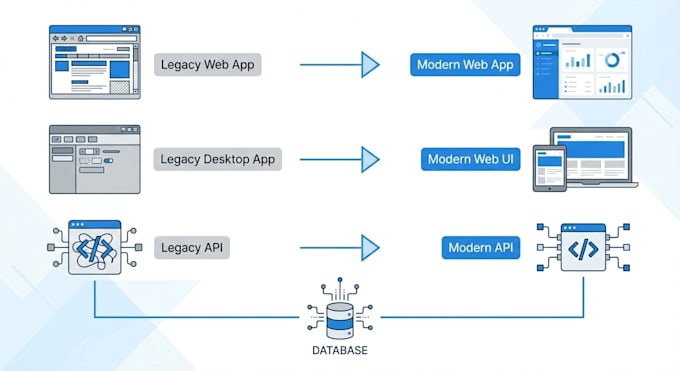 migrate your legacy dot net framework app to modern dot net