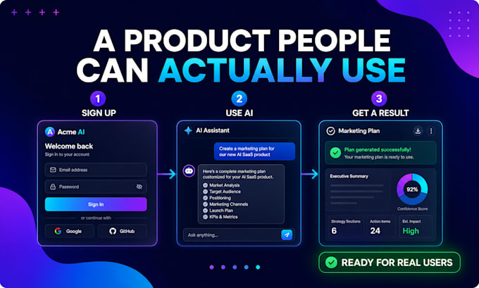 build your ai saas mvp web app with openai stripe and authentication