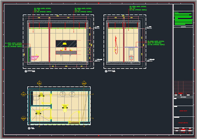 do architectural and interior drafting drawing