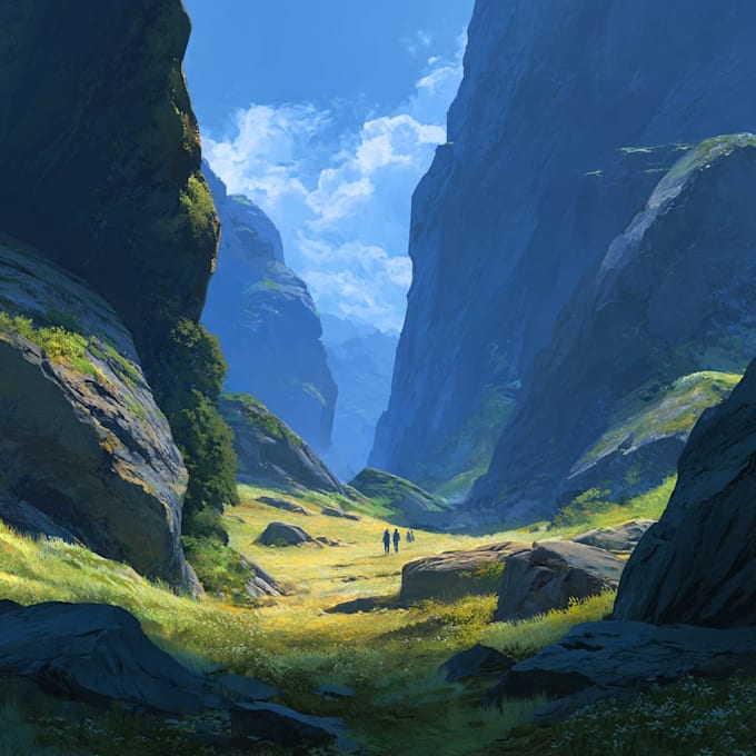 make environment concept art