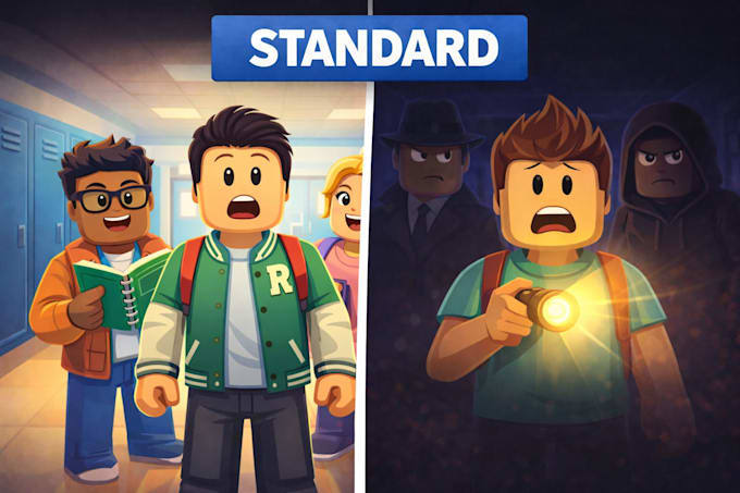 design eye catching roblox youtube thumbnails
