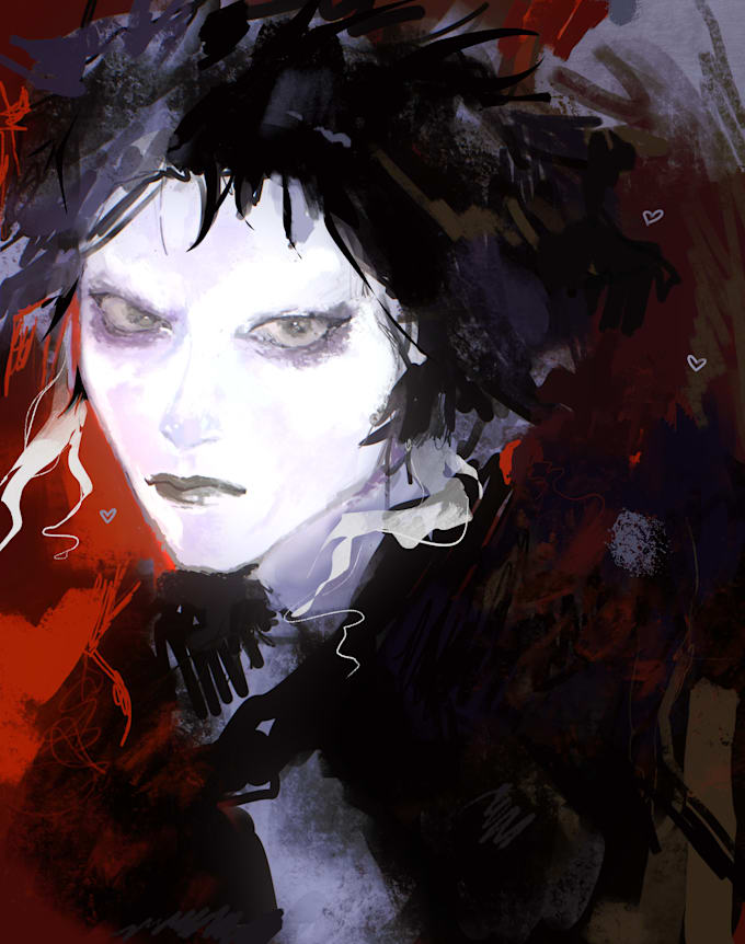 make a semirealistic illustration