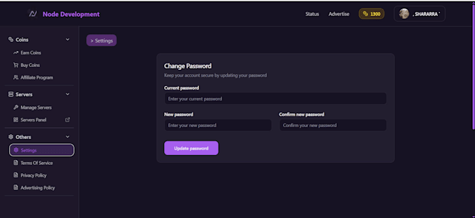 create your website and host it