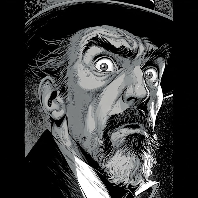 comic book illustration with comic book illustrator