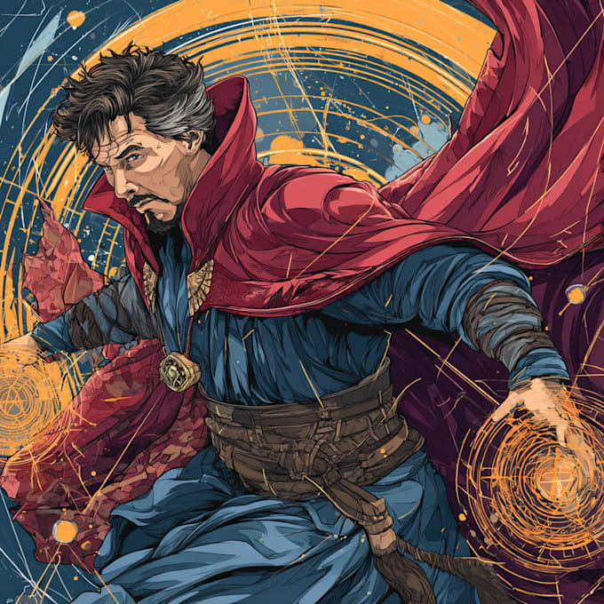 design comic book illustration with comic book illustrator
