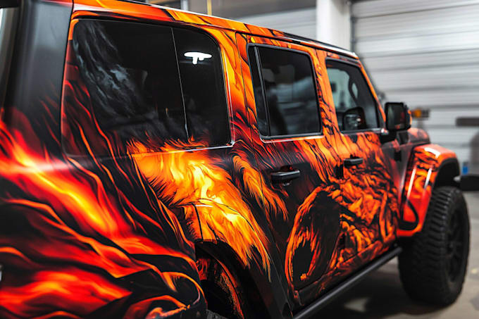 design car wrap and vector wrap, any vehicle wrap
