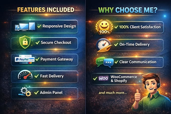 build a responsive ecommerce website with payment gateway