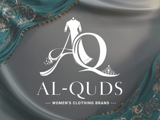 design logo clothing brand using strong monogram initial style