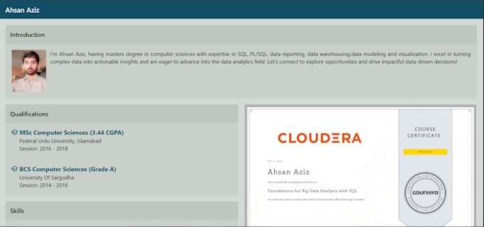 develop oracle apex applications and dashboards
