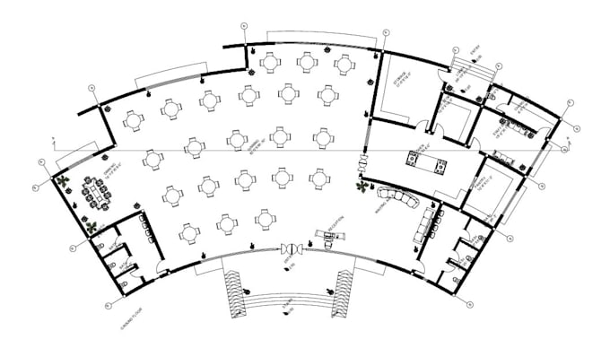 do your floor plans in autocad 2d