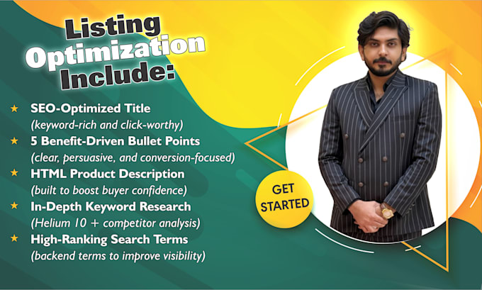 write amazon product listing description, do amazon SEO listing optimization